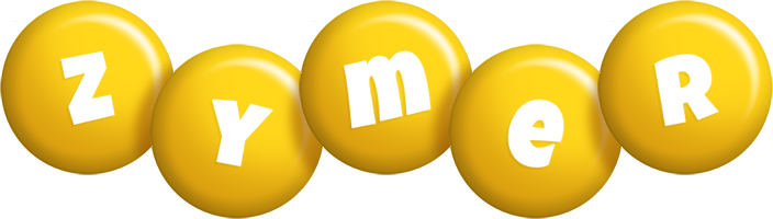 Zymer candy-yellow logo