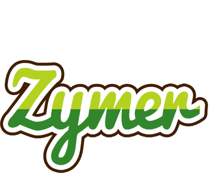 Zymer golfing logo