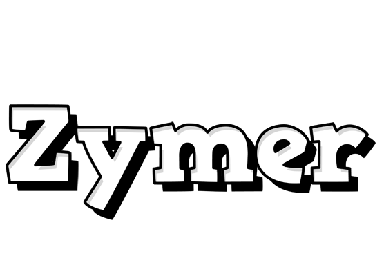 Zymer snowing logo