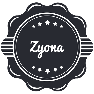 Zyona badge logo