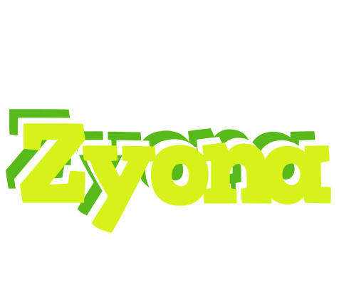 Zyona citrus logo