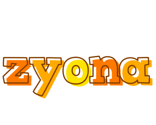 Zyona desert logo