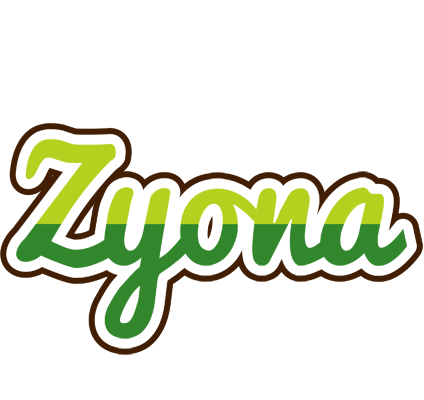 Zyona golfing logo