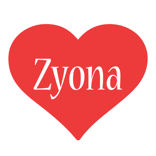 Zyona love logo