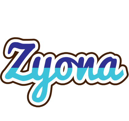 Zyona raining logo