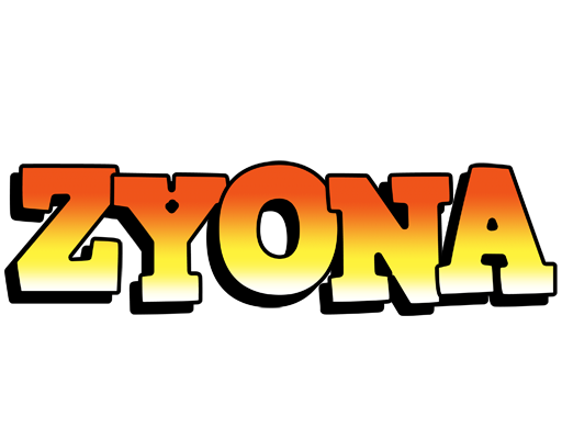 Zyona sunset logo