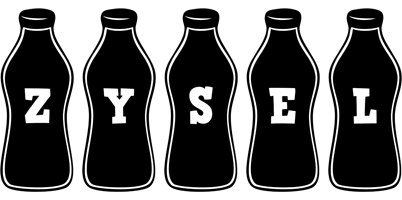Zysel bottle logo