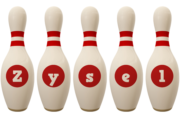 Zysel bowling-pin logo