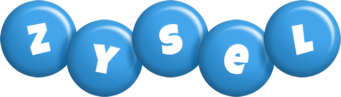 Zysel candy-blue logo