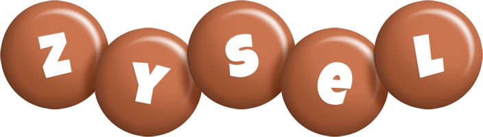 Zysel candy-brown logo
