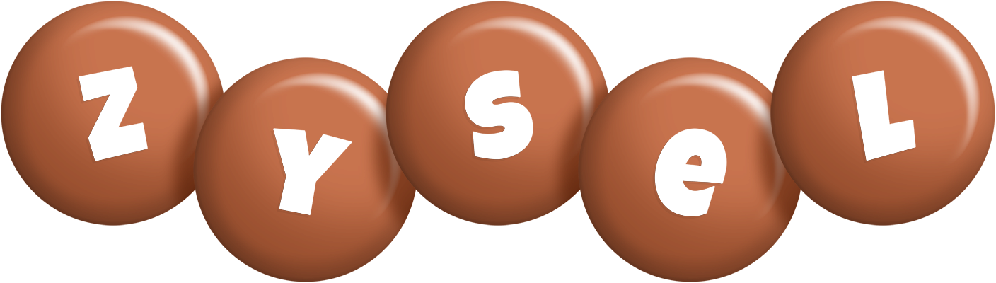 Zysel candy-brown logo