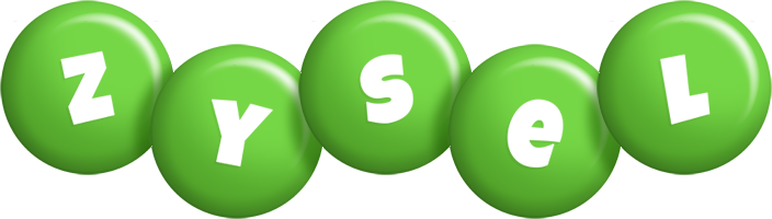 Zysel candy-green logo