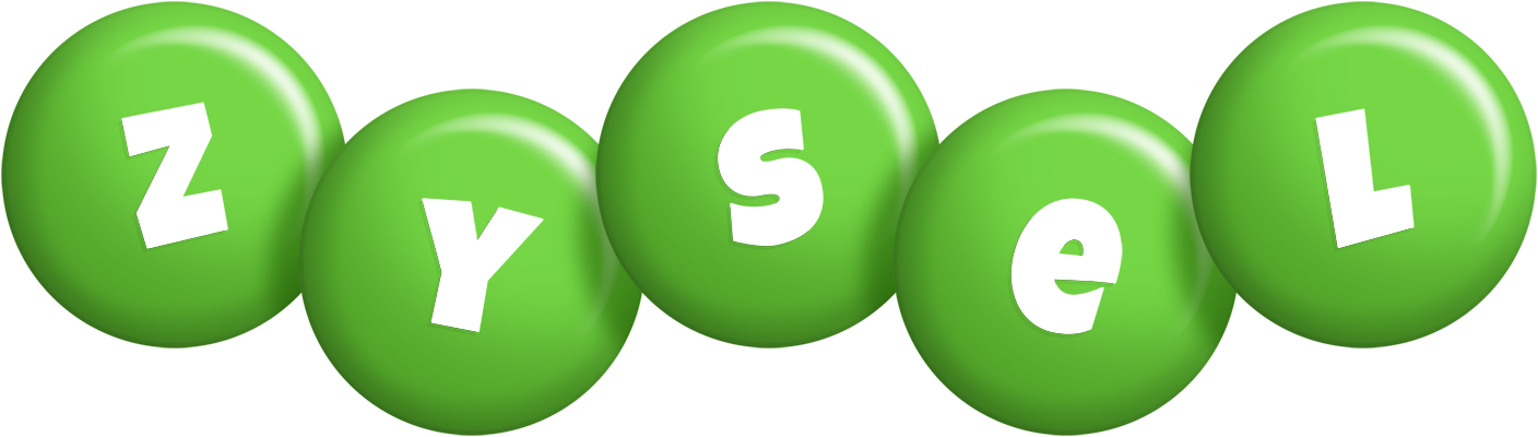 Zysel candy-green logo