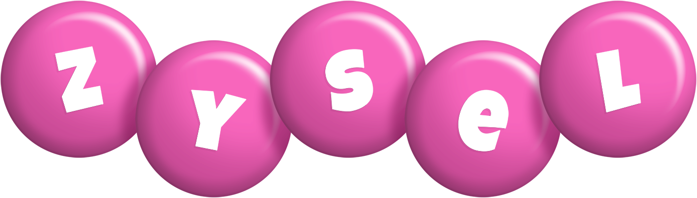 Zysel candy-pink logo