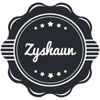 Zyshaun badge logo