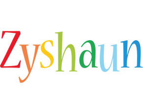 Zyshaun birthday logo