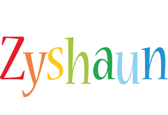 Zyshaun birthday logo