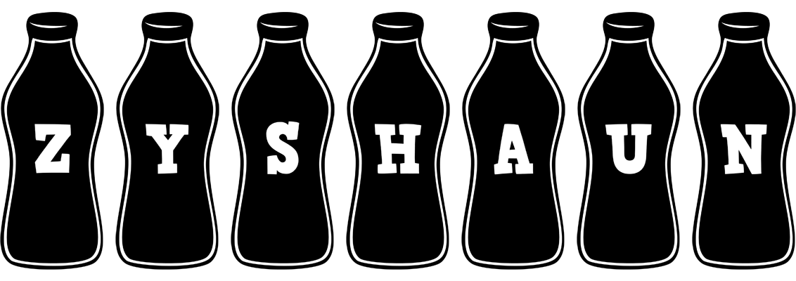 Zyshaun bottle logo