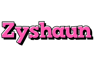 Zyshaun girlish logo