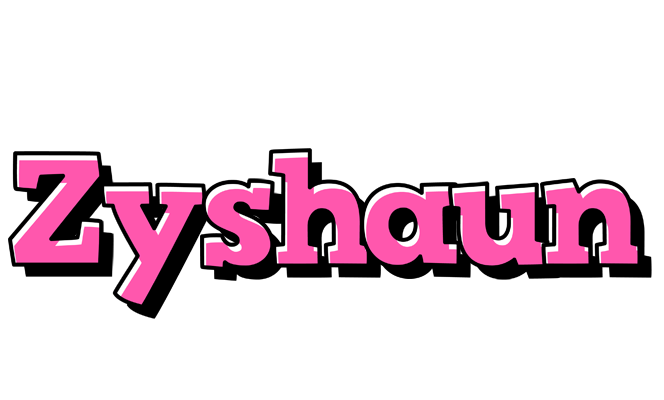 Zyshaun girlish logo