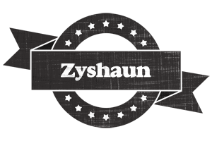 Zyshaun grunge logo