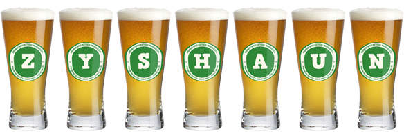 Zyshaun lager logo