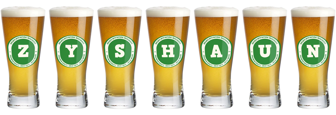 Zyshaun lager logo