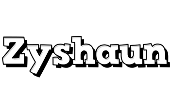 Zyshaun snowing logo