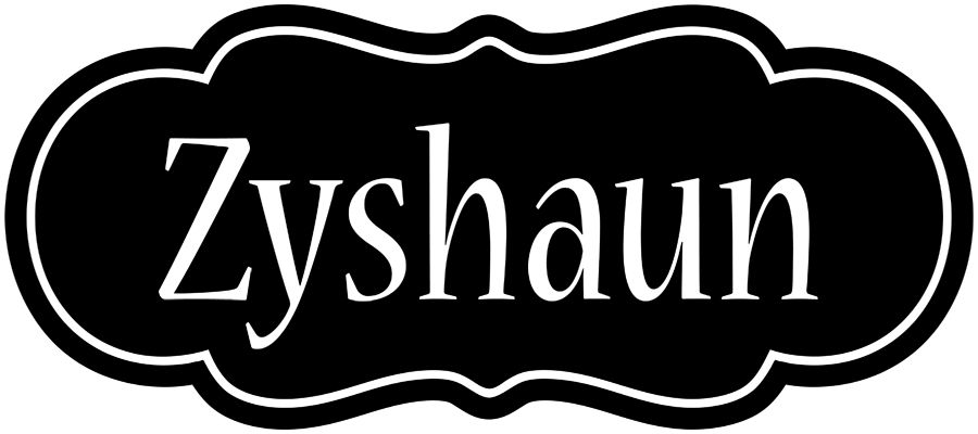 Zyshaun welcome logo