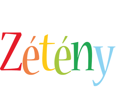 Zétény birthday logo
