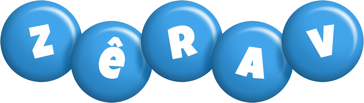 Zêrav candy-blue logo