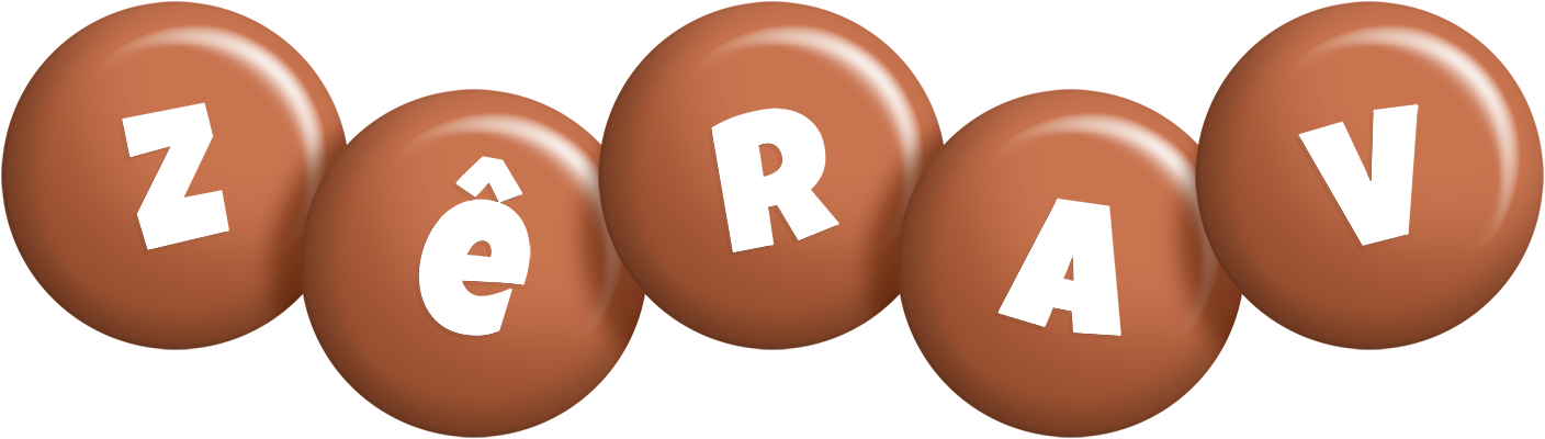 Zêrav candy-brown logo