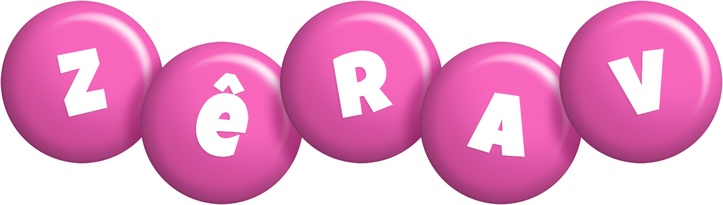 Zêrav candy-pink logo