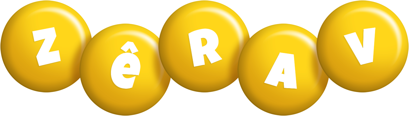 Zêrav candy-yellow logo