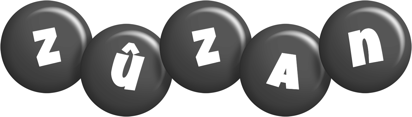 Zûzan candy-black logo