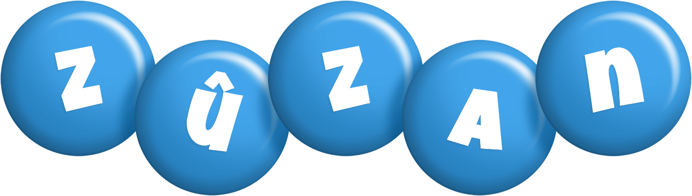 Zûzan candy-blue logo