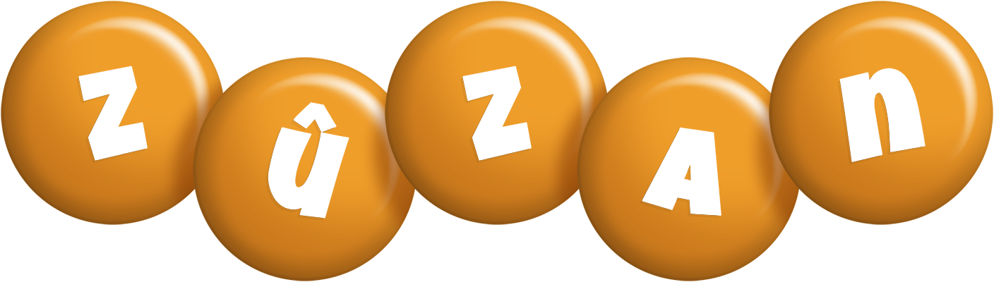 Zûzan candy-orange logo