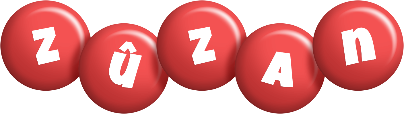Zûzan candy-red logo