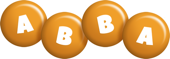 abba candy-orange logo