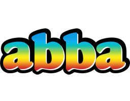 abba color logo