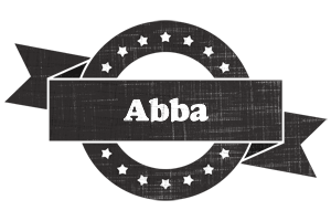 abba grunge logo