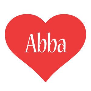 abba love logo