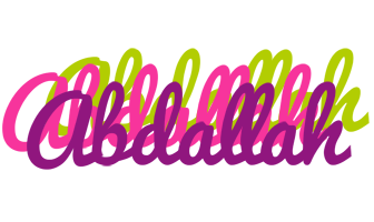 abdallah flowers logo