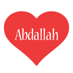 abdallah love logo