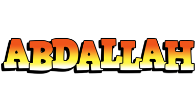 abdallah sunset logo