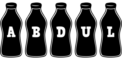 abdul bottle logo