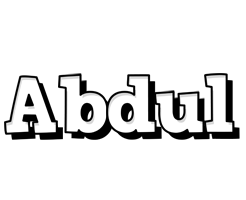 abdul snowing logo