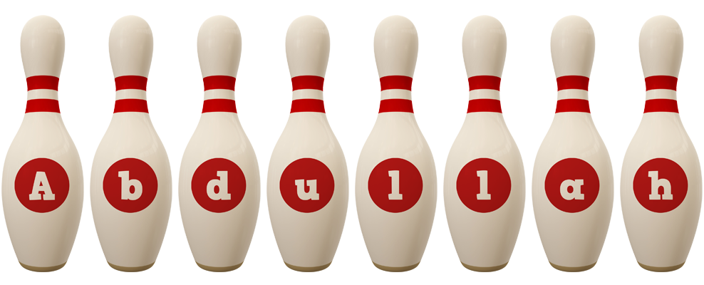abdullah bowling-pin logo