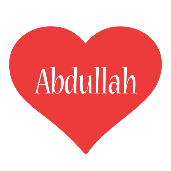 abdullah love logo