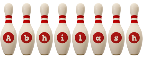 abhilash bowling-pin logo